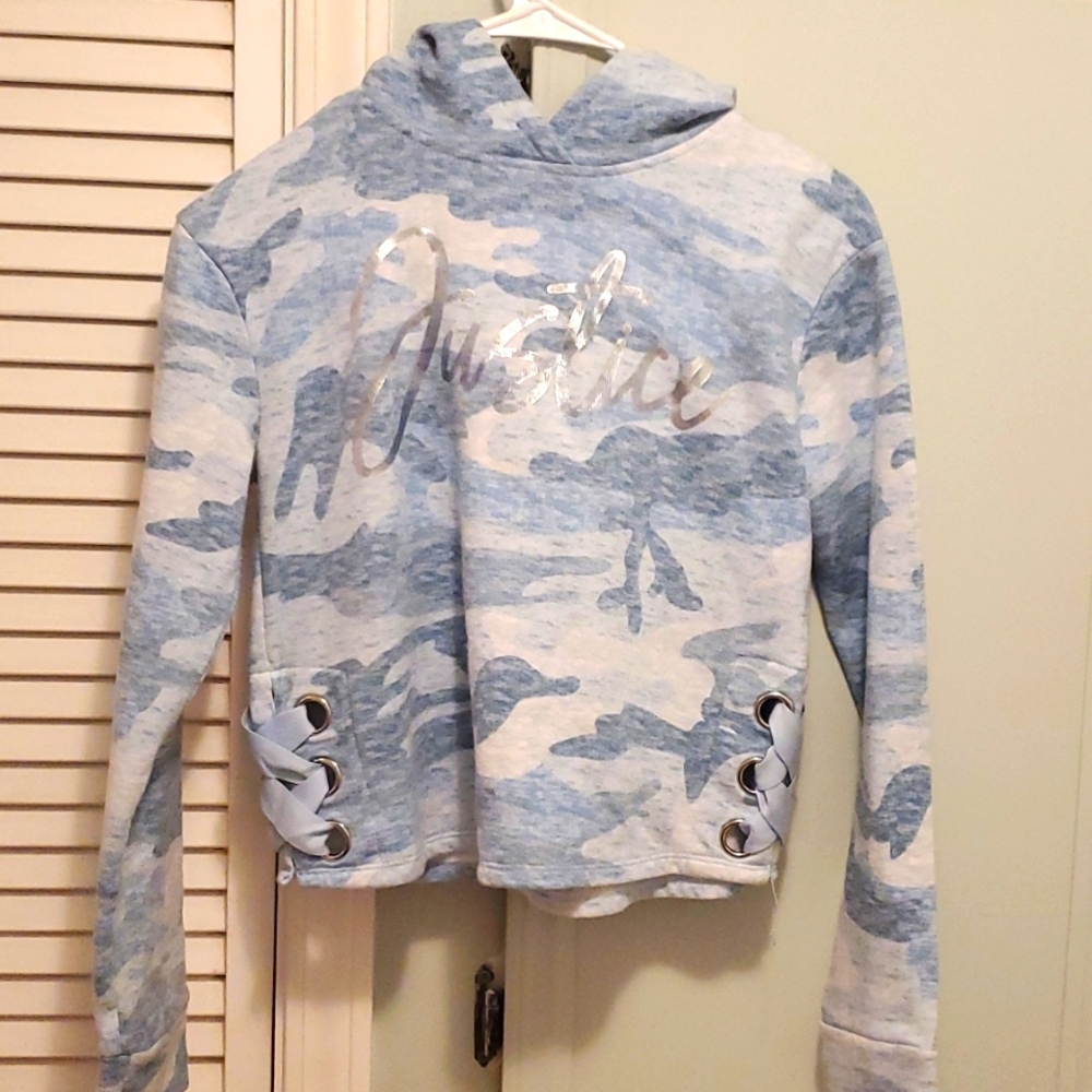 GIRLS JUSTICE HOODIE